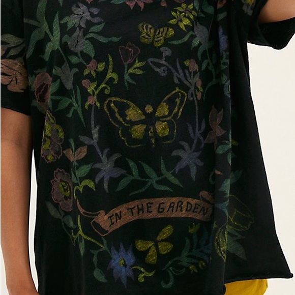 Free People x The Bureau Secret Garden Tee - Picture 3 of 6